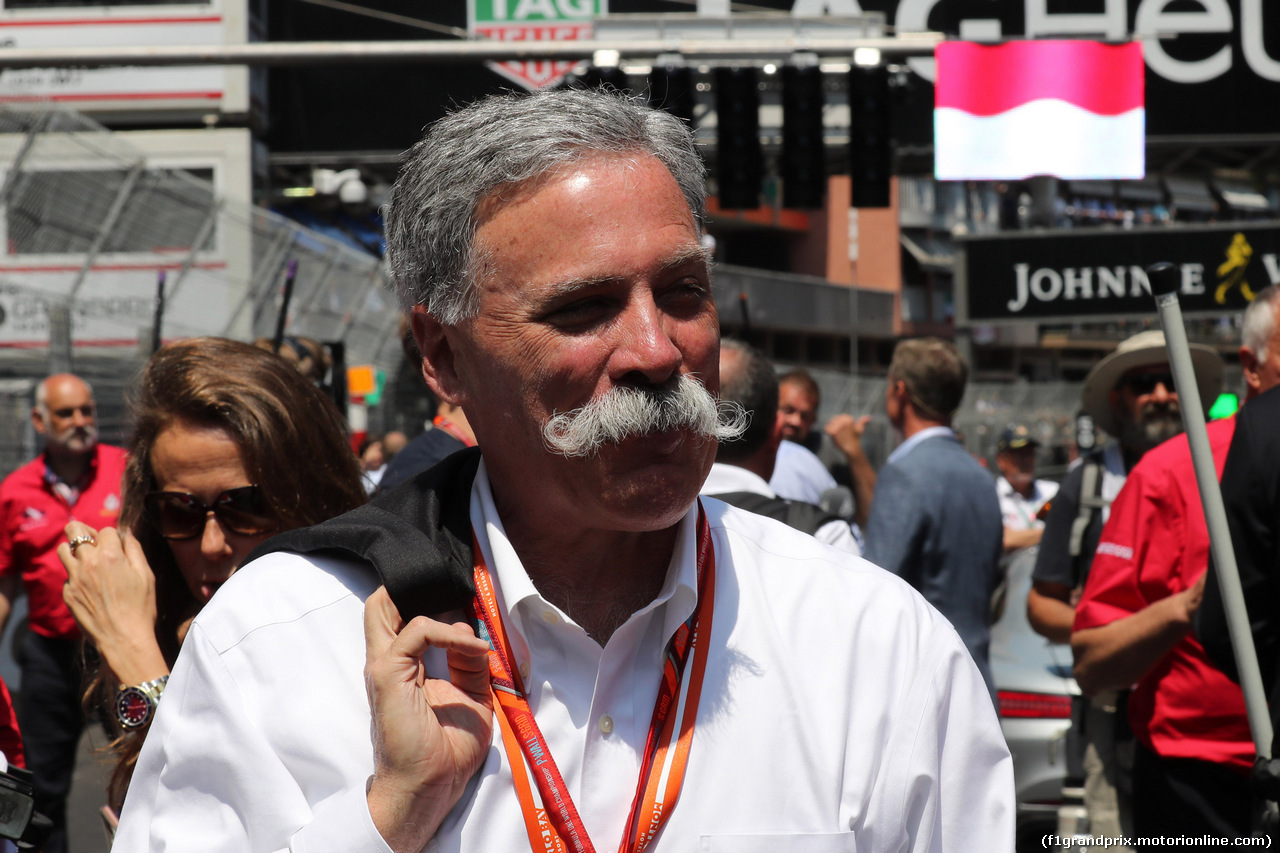 GP MONACO, 28.05.2017 - Gara, Chase Carey (USA) Formula One Group Chairman