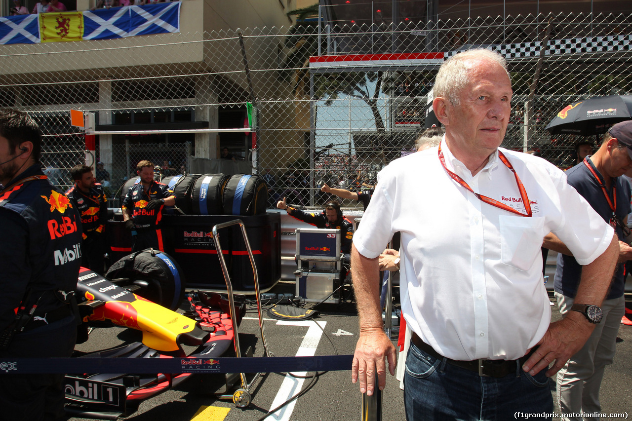 GP MONACO, 28.05.2017 - Gara, Helmut Marko (AUT), Red Bull Racing, Red Bull Advisor