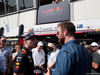 GP MONACO, 28.05.2017 -  Max Verstappen (NED) Red Bull Racing RB13 e Chris Hemsworth (AUS) Actor