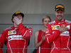 GP MONACO, 28.05.2017 - Gara, 2nd place Kimi Raikkonen (FIN) Ferrari SF70H e Sebastian Vettel (GER) Ferrari SF70H vincitore