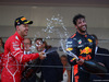 GP MONACO, 28.05.2017 - Gara, Sebastian Vettel (GER) Ferrari SF70H vincitore e 3rd place Daniel Ricciardo (AUS) Red Bull Racing RB13