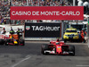 GP MONACO, 28.05.2017 - Gara, Kimi Raikkonen (FIN) Ferrari SF70H davanti a Daniel Ricciardo (AUS) Red Bull Racing RB13
