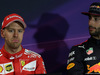 GP MONACO, 28.05.2017 - Gara, Conferenza Stampa, Sebastian Vettel (GER) Ferrari SF70H e Daniel Ricciardo (AUS) Red Bull Racing RB13