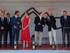 GP MONACO, 28.05.2017 - Gara, Pierre Casiraghi, Charlene Wittstock Princess of Monaco e S.A.S. Prince Albert II with Andrea Casiraghi