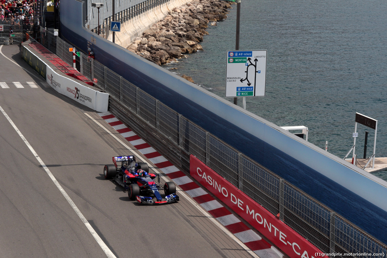 GP MONACO, 25.05.2017 - Prove Libere 1, Daniil Kvyat (RUS) Scuderia Toro Rosso STR12