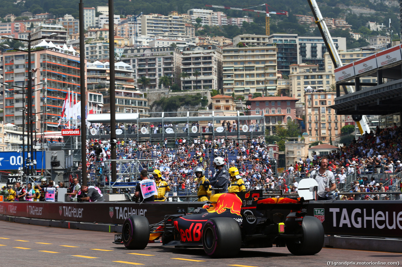 GP MONACO, 25.05.2017 - Prove Libere 1, Daniel Ricciardo (AUS) Red Bull Racing RB13