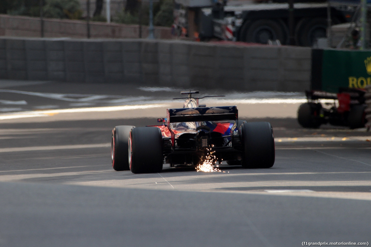 GP MONACO, 25.05.2017 - Prove Libere 1, Daniil Kvyat (RUS) Scuderia Toro Rosso STR12