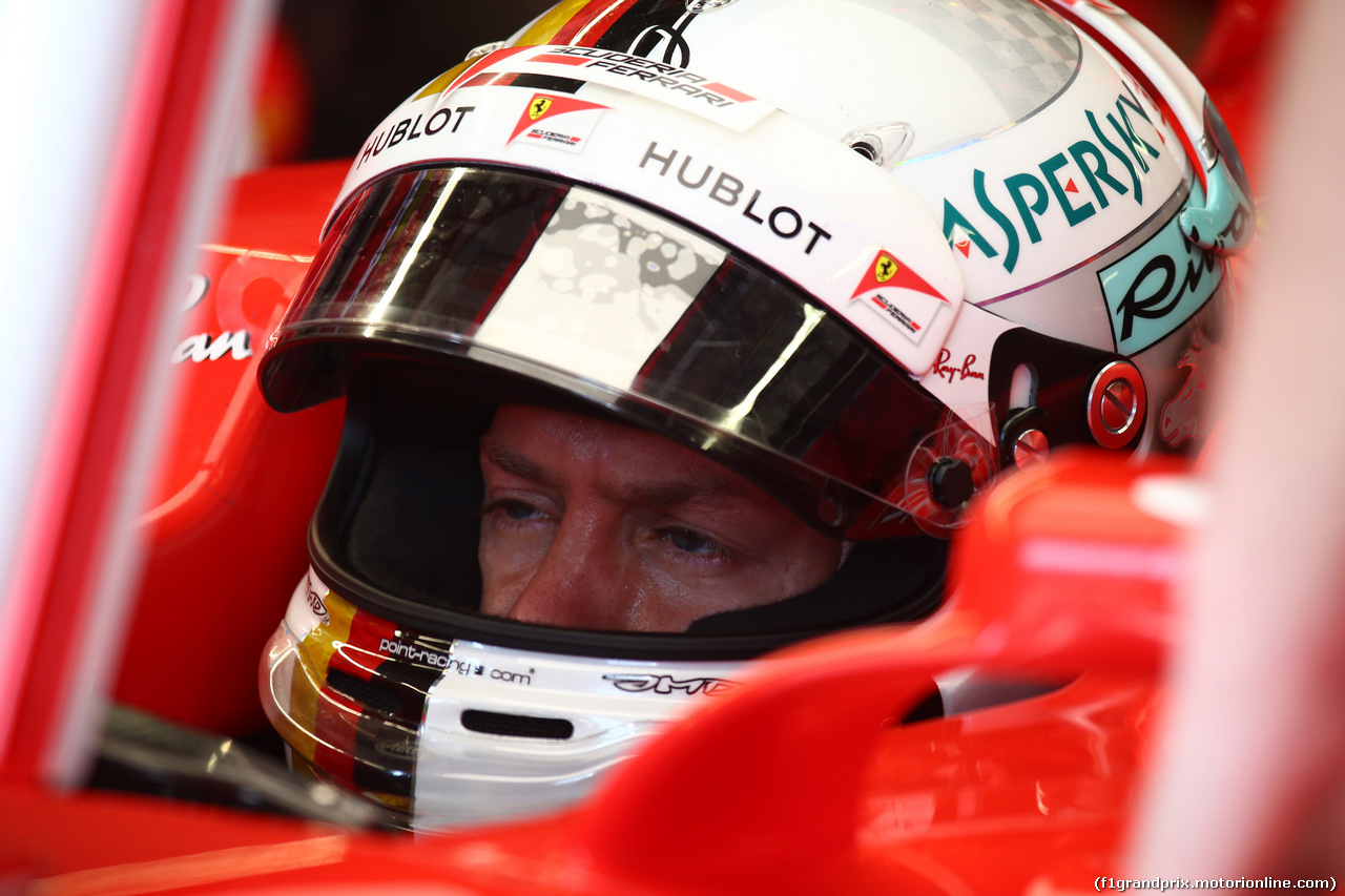 GP MONACO, 25.05.2017 - Prove Libere 1, Sebastian Vettel (GER) Ferrari SF70H