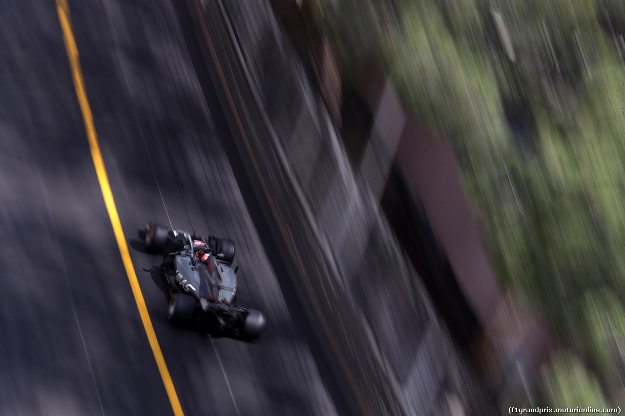 GP MONACO, 25.05.2017 - Prove Libere 1, Romain Grosjean (FRA) Haas F1 Team VF-17