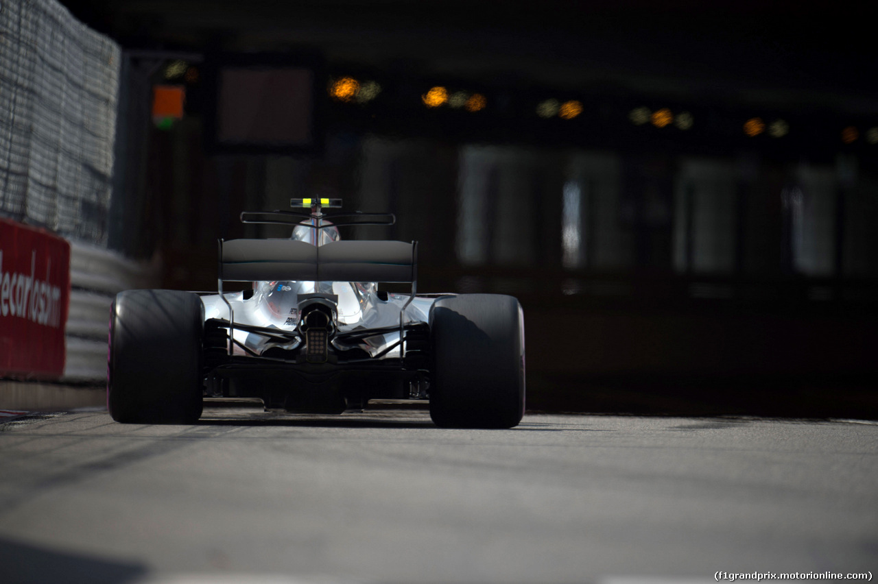 GP MONACO, 25.05.2017 - Prove Libere 1, Valtteri Bottas (FIN) Mercedes AMG F1 W08