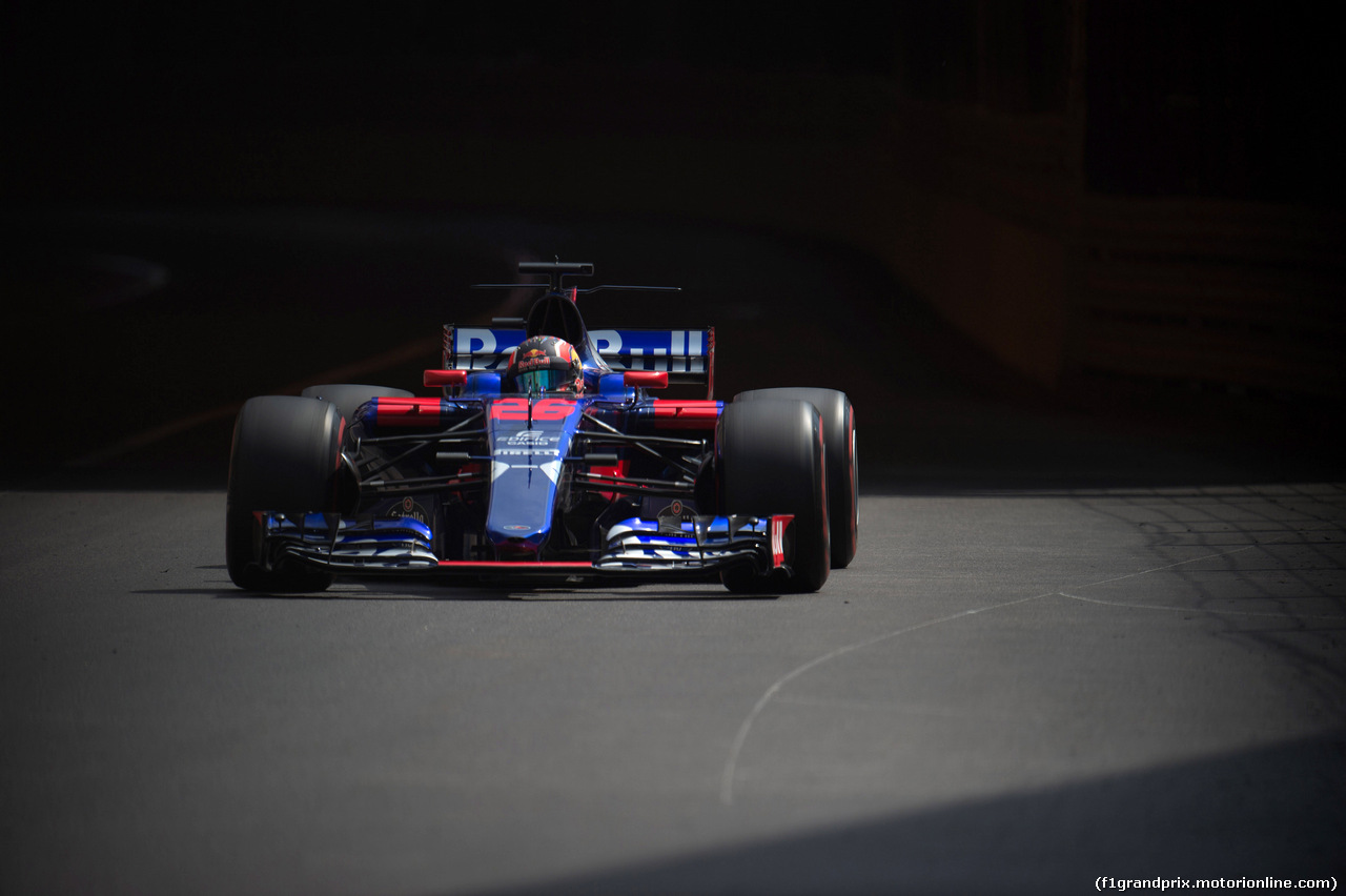 GP MONACO, 25.05.2017 - Prove Libere 1, Daniil Kvyat (RUS) Scuderia Toro Rosso STR12