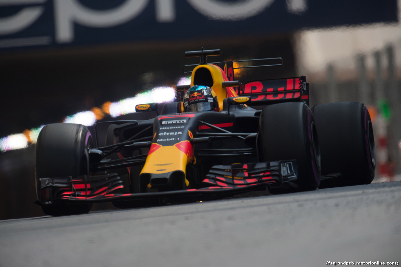 GP MONACO, 25.05.2017 - Prove Libere 1, Daniel Ricciardo (AUS) Red Bull Racing RB13
