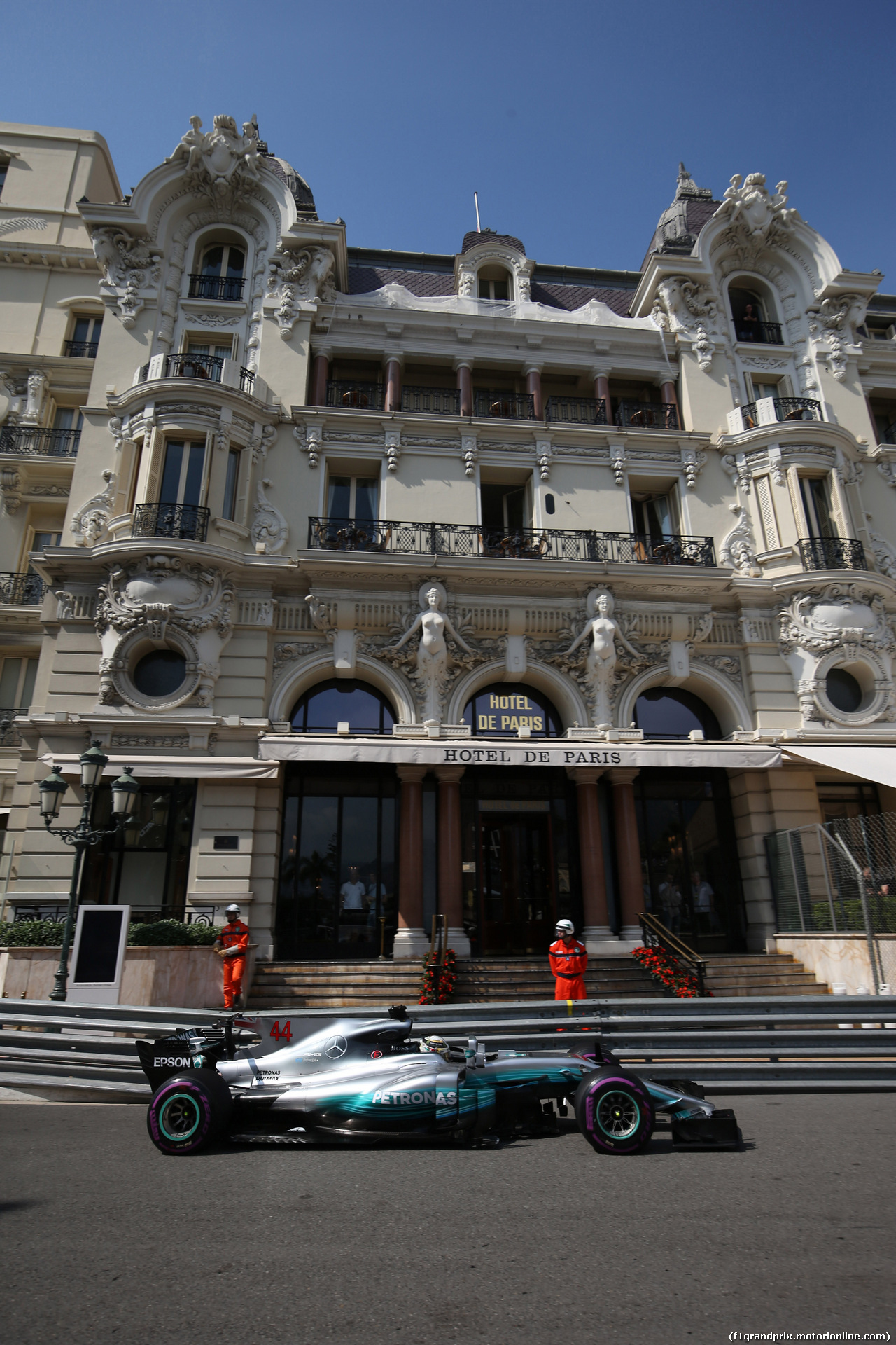 GP MONACO, 25.05.2017 - Prove Libere 1, Sebastian Vettel (GER) Ferrari SF70H