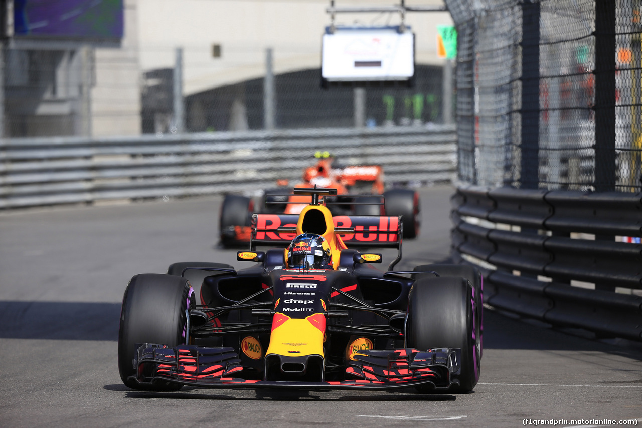 GP MONACO, 25.05.2017 - Prove Libere 1, Daniel Ricciardo (AUS) Red Bull Racing RB13