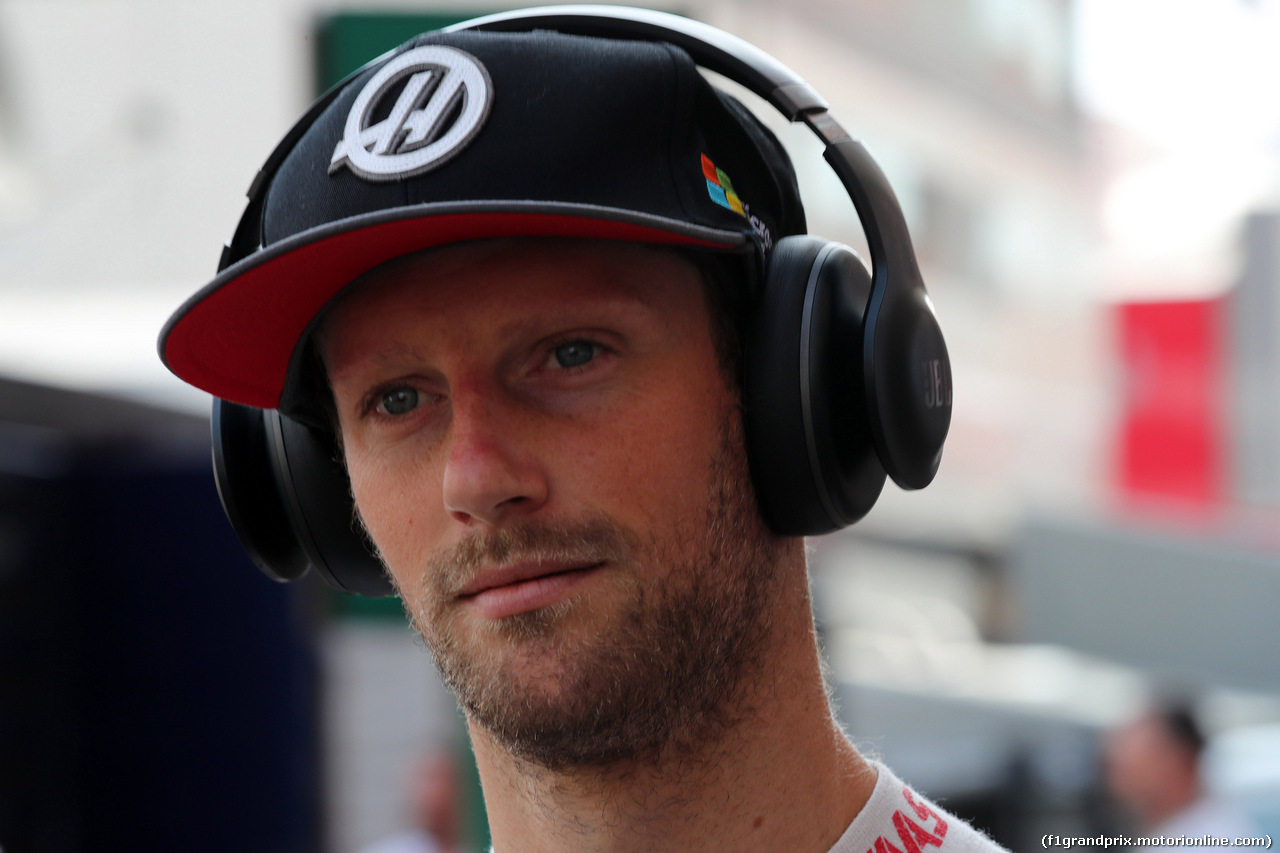 GP MONACO, 25.05.2017 - Prove Libere 1, Romain Grosjean (FRA) Haas F1 Team VF-17