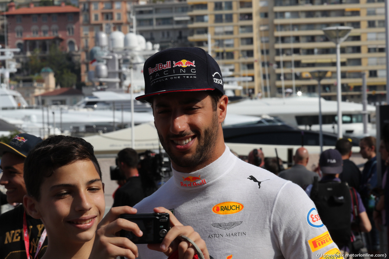 GP MONACO, 25.05.2017 - Prove Libere 1, Daniel Ricciardo (AUS) Red Bull Racing RB13