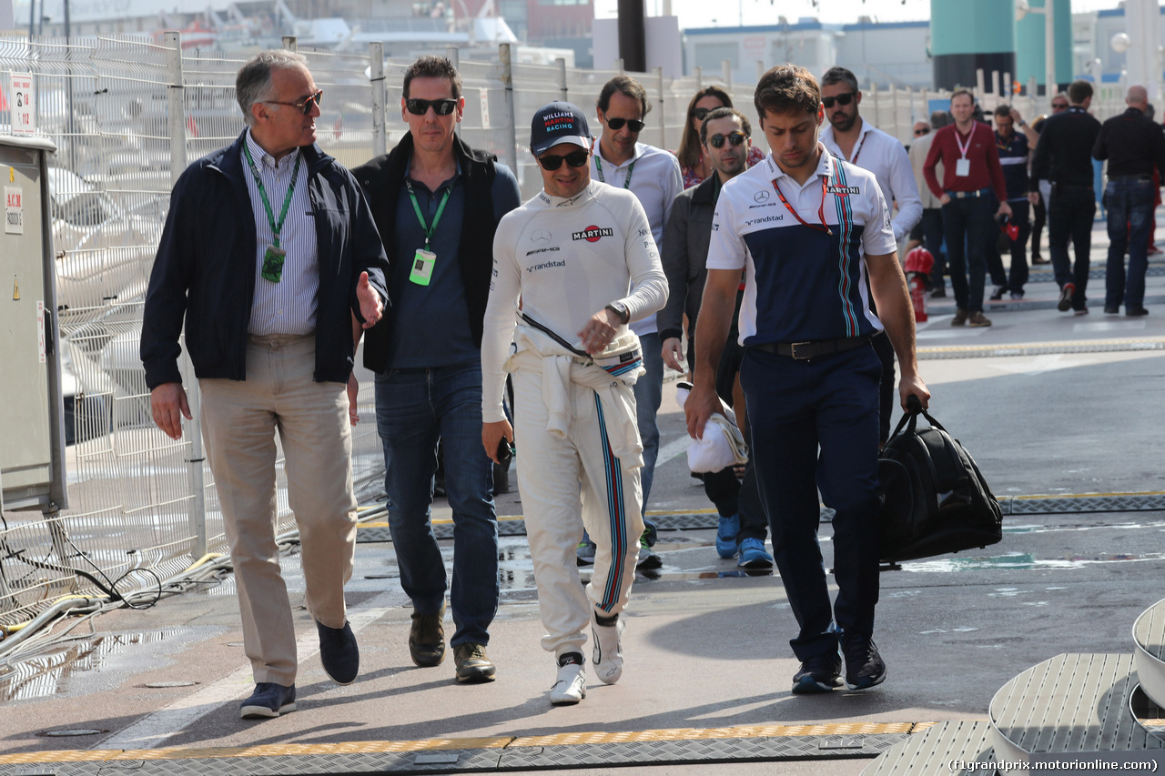 GP MONACO, 25.05.2017 - Prove Libere 1, Felipe Massa (BRA) Williams FW40