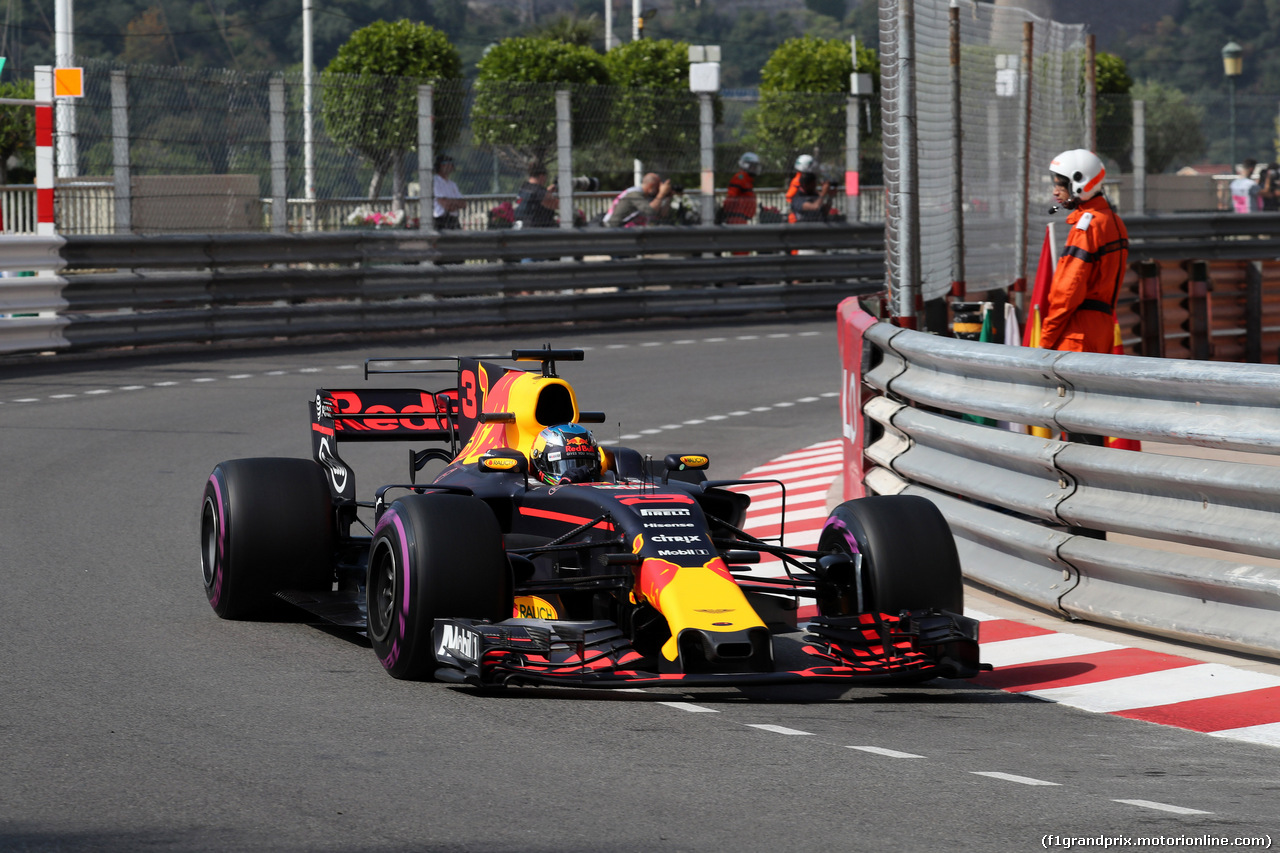 GP MONACO, 25.05.2017 - Prove Libere 1, Daniel Ricciardo (AUS) Red Bull Racing RB13