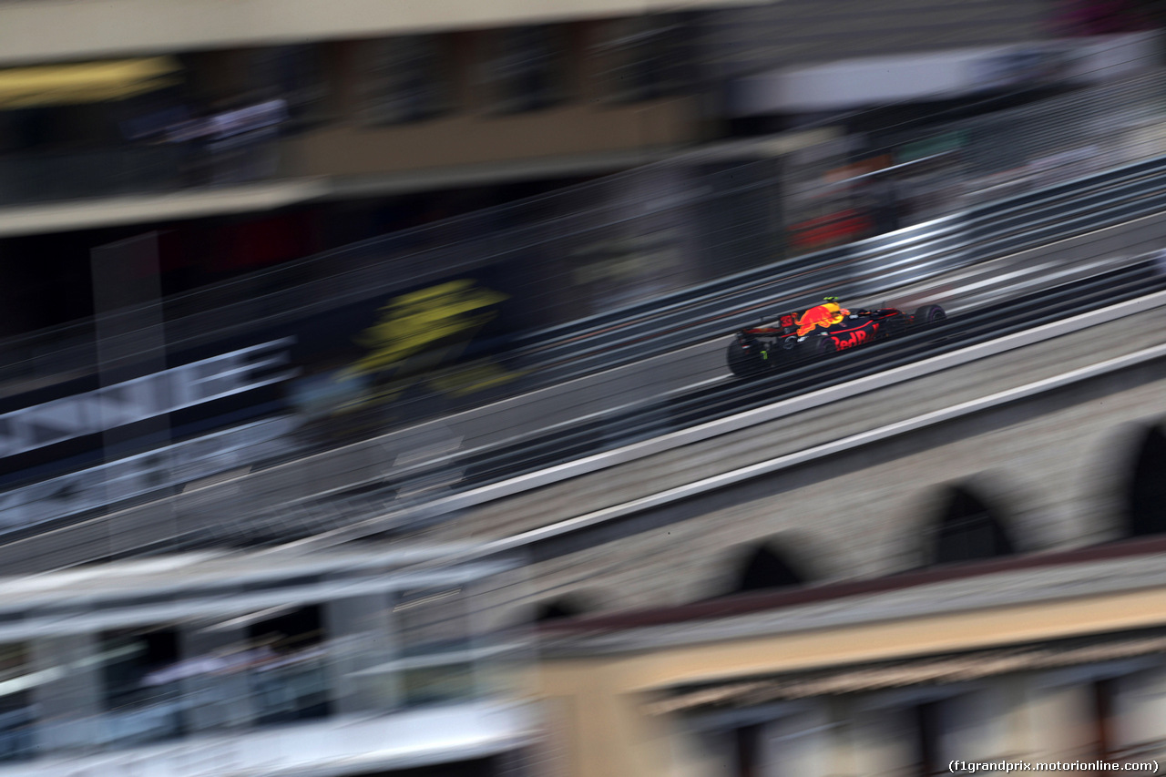 GP MONACO, 25.05.2017 - Prove Libere 2, Max Verstappen (NED) Red Bull Racing RB13