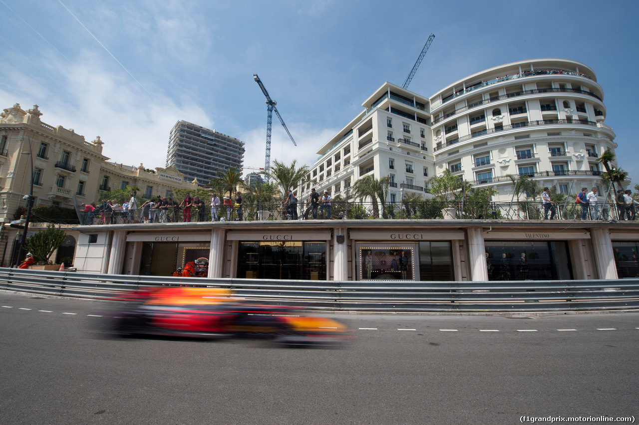 GP MONACO, 25.05.2017 - Prove Libere 2, Max Verstappen (NED) Red Bull Racing RB13