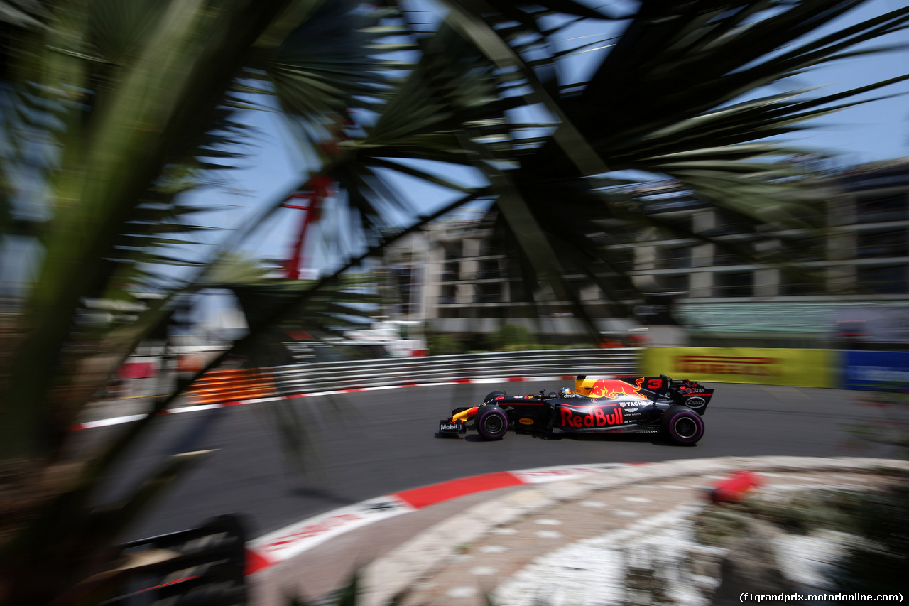 GP MONACO, 25.05.2017 - Prove Libere 2, Daniel Ricciardo (AUS) Red Bull Racing RB13