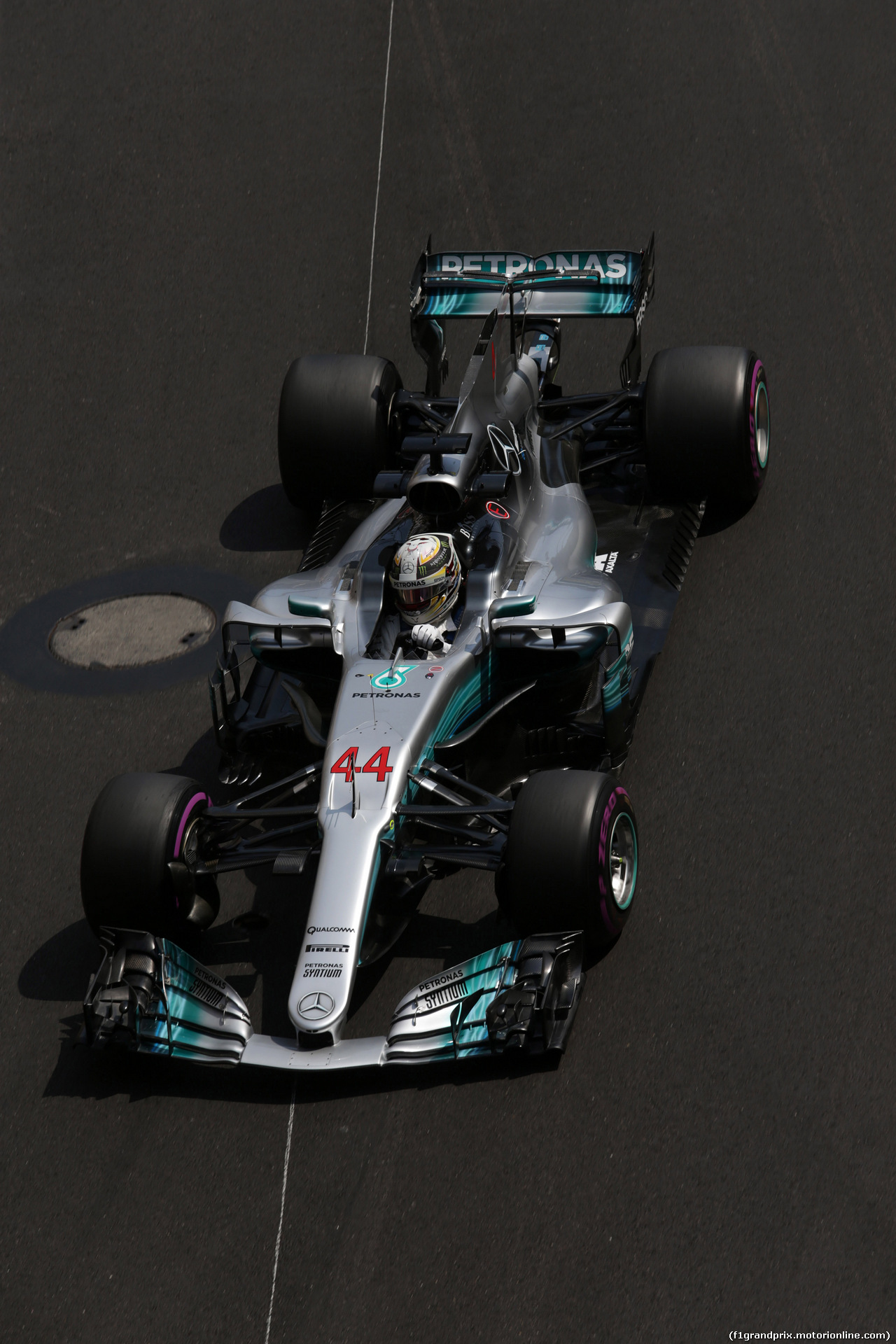 GP MONACO, 25.05.2017 - Prove Libere 2, Lewis Hamilton (GBR) Mercedes AMG F1 W08