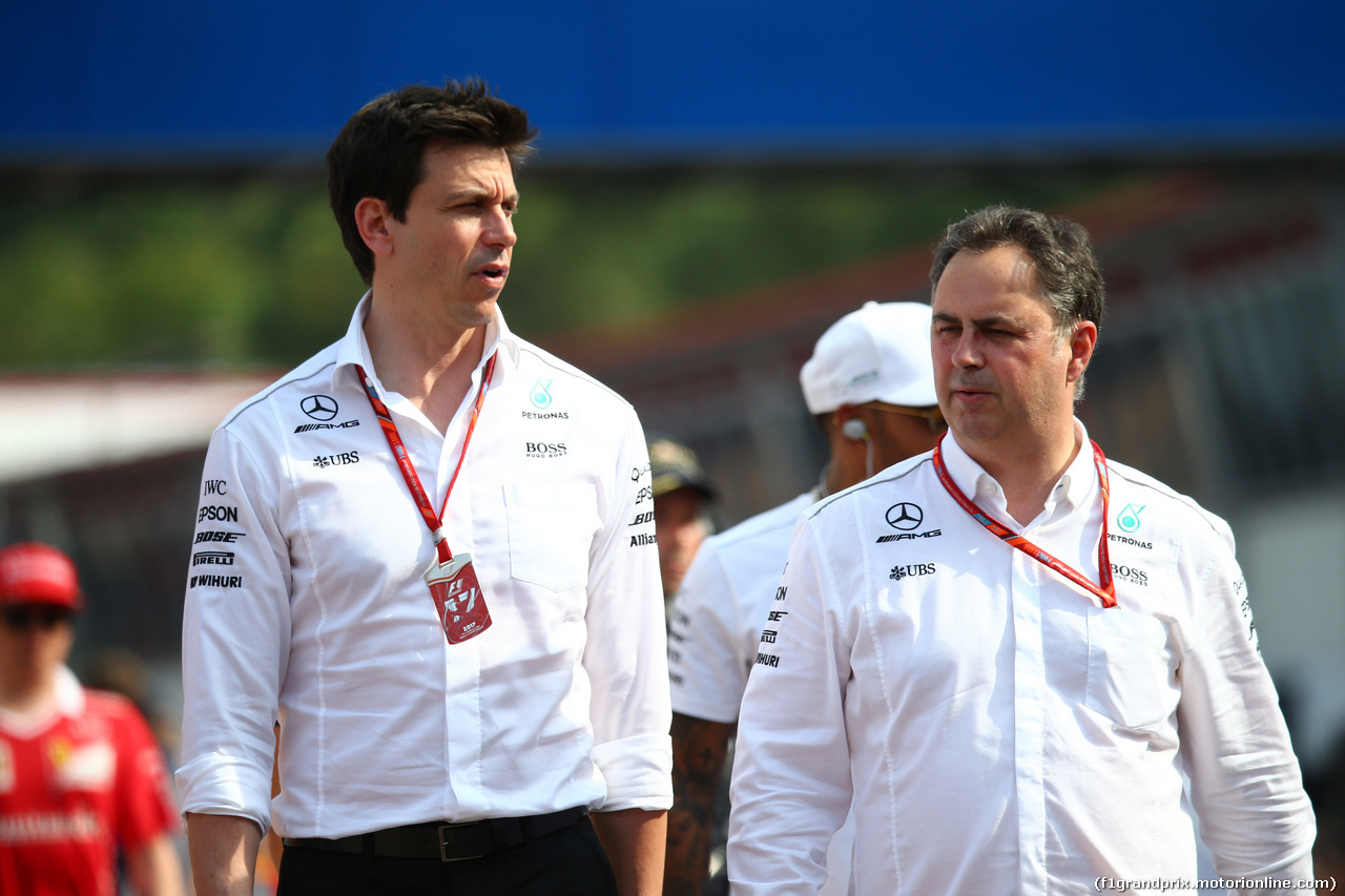 GP MONACO, 25.05.2017 - Prove Libere 2, Toto Wolff (GER) Mercedes AMG F1 Shareholder e Executive Director