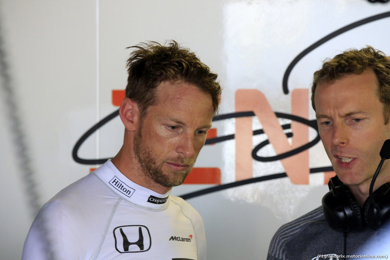 GP MONACO, 25.05.2017 - Prove Libere 2, Jenson Button (GBR) McLaren MCL32