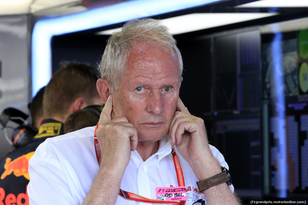 GP MONACO, 25.05.2017 - Prove Libere 2, Helmut Marko (AUT), Red Bull Racing, Red Bull Advisor