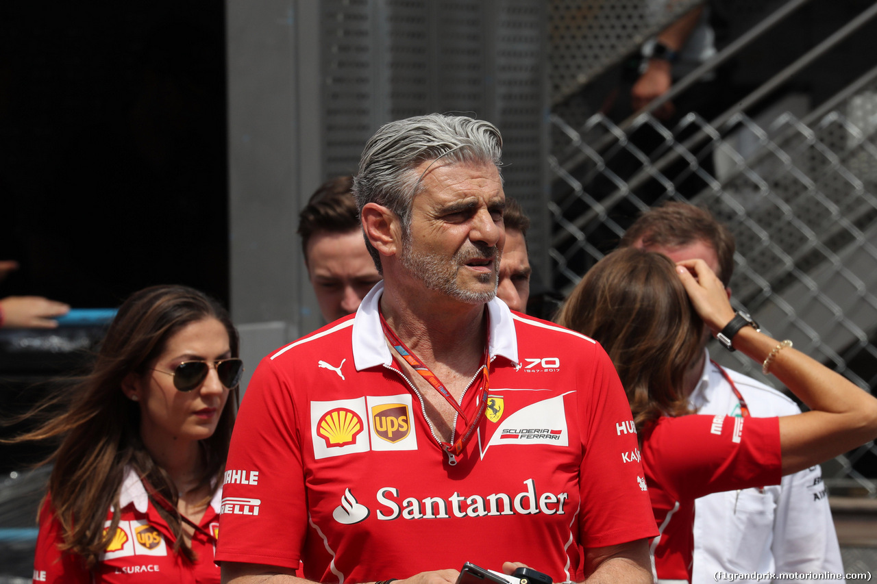 GP MONACO, 25.05.2017 - Prove Libere 2, Maurizio Arrivabene (ITA) Ferrari Team Principal