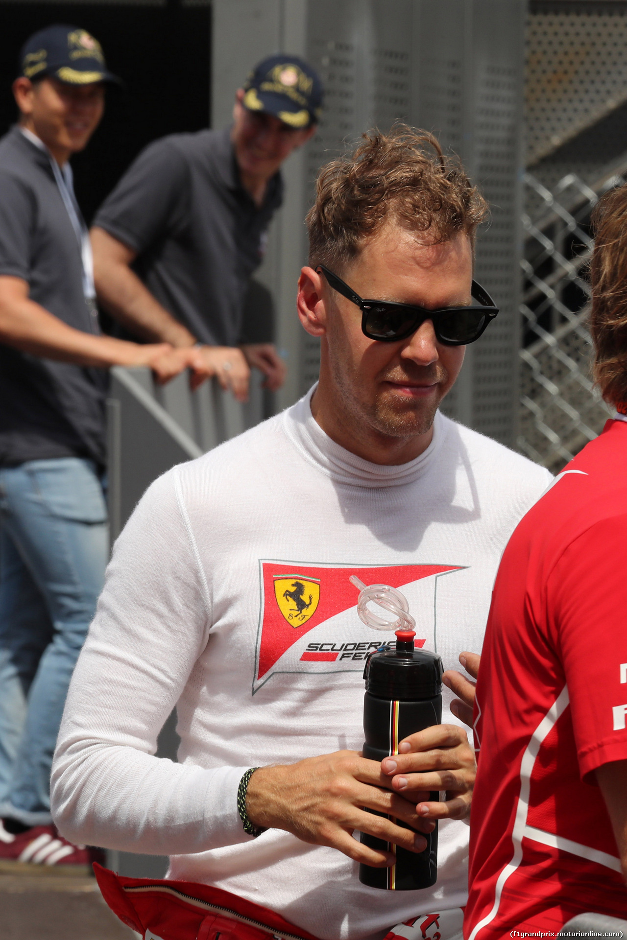 GP MONACO, 25.05.2017 - Prove Libere 2, Sebastian Vettel (GER) Ferrari SF70H