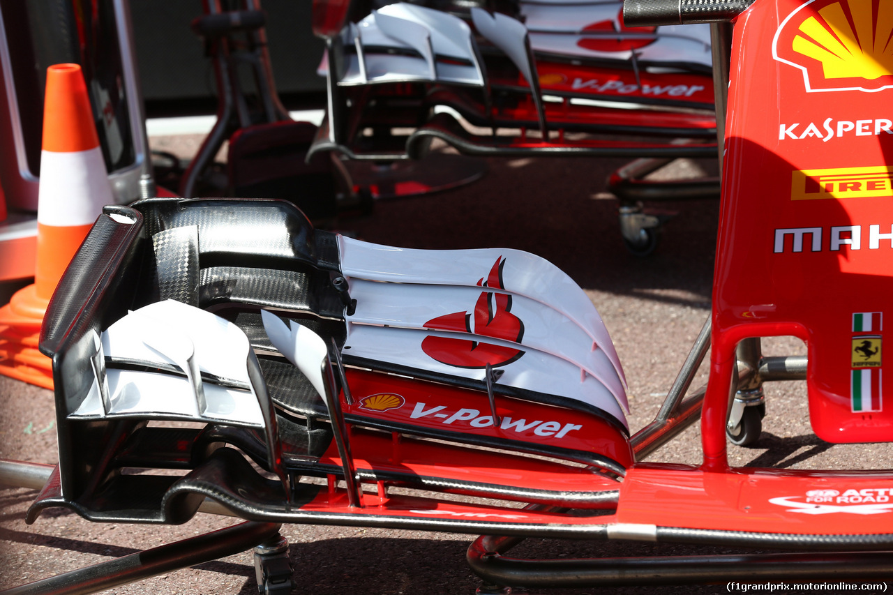 GP MONACO, 24.05.2017 - Ferrari SF70H, detail