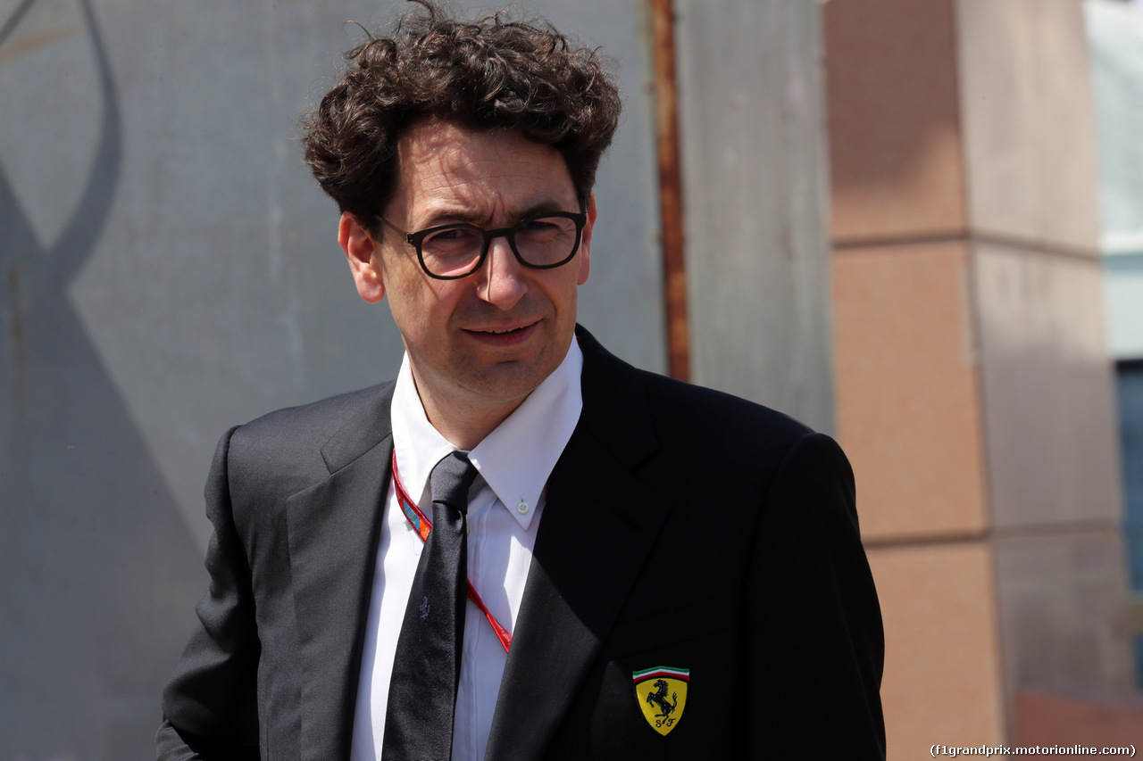 GP MONACO, 24.05.2017 - Mattia Binotto (ITA) Chief Technical Officer, Ferrari