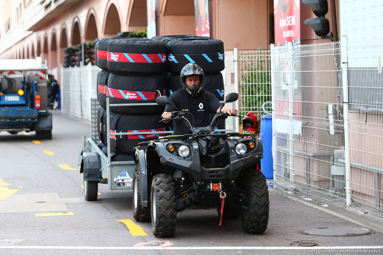 GP MONACO, 24.05.2017 - Pirelli Tyres