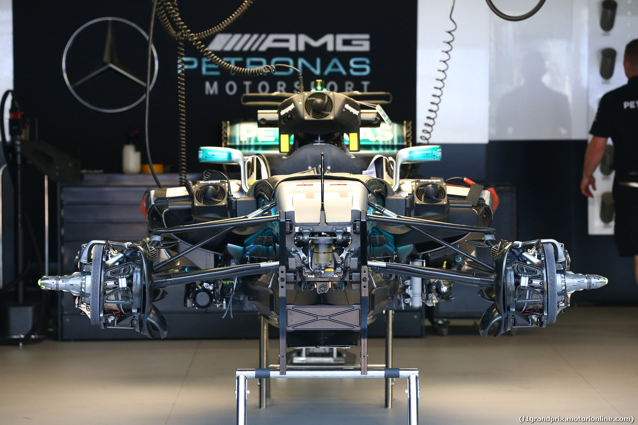 GP MONACO, 24.05.2017 - Mercedes AMG F1 W08, detail