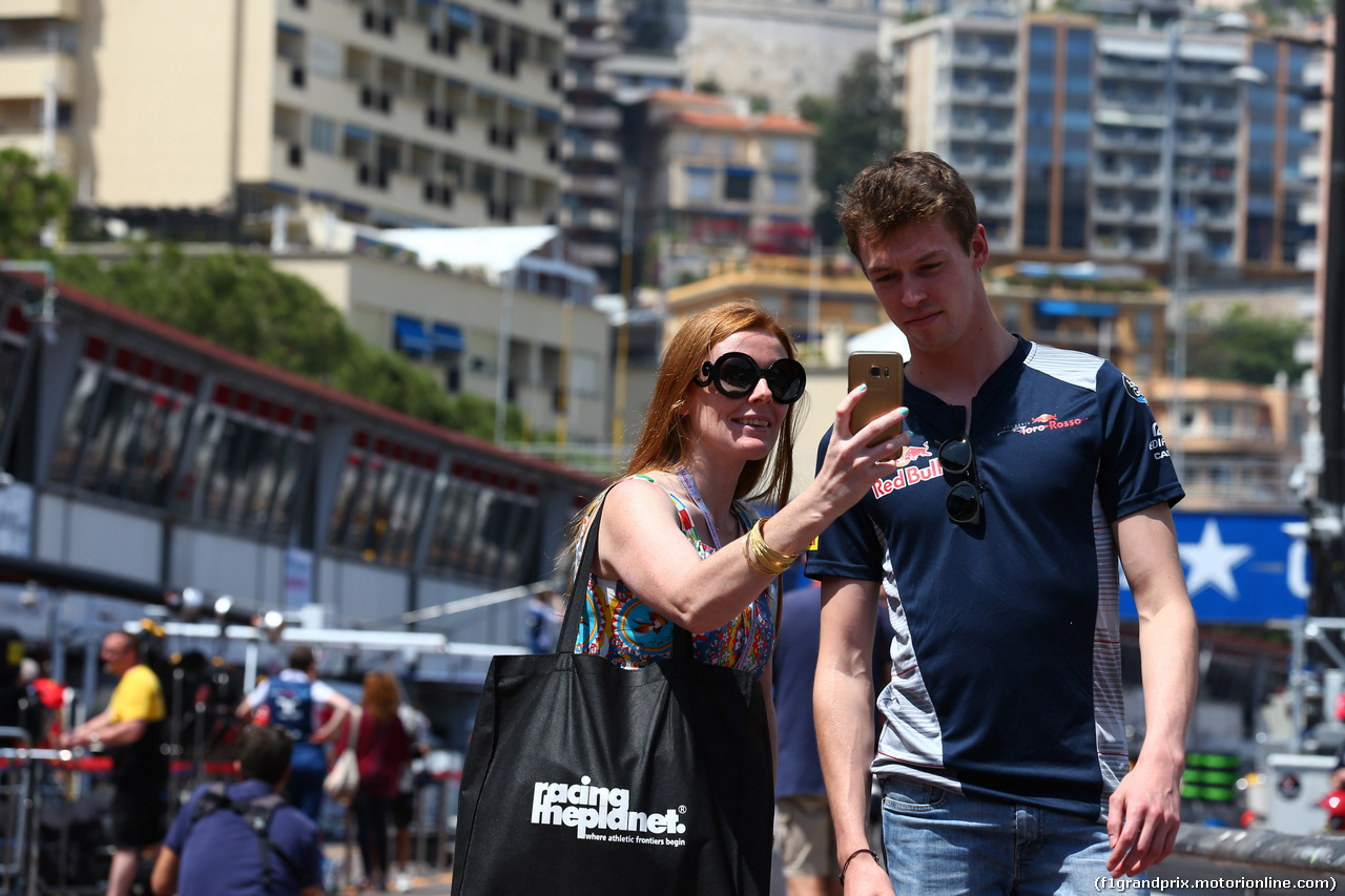 GP MONACO, 24.05.2017 - Daniil Kvyat (RUS) Scuderia Toro Rosso STR12