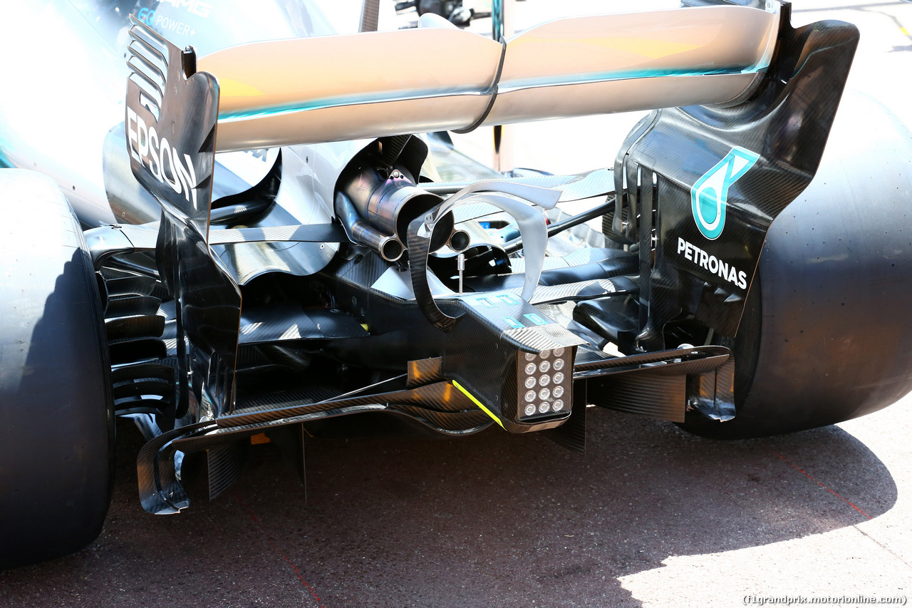 GP MONACO, 24.05.2017 - Mercedes AMG F1 W08, detail