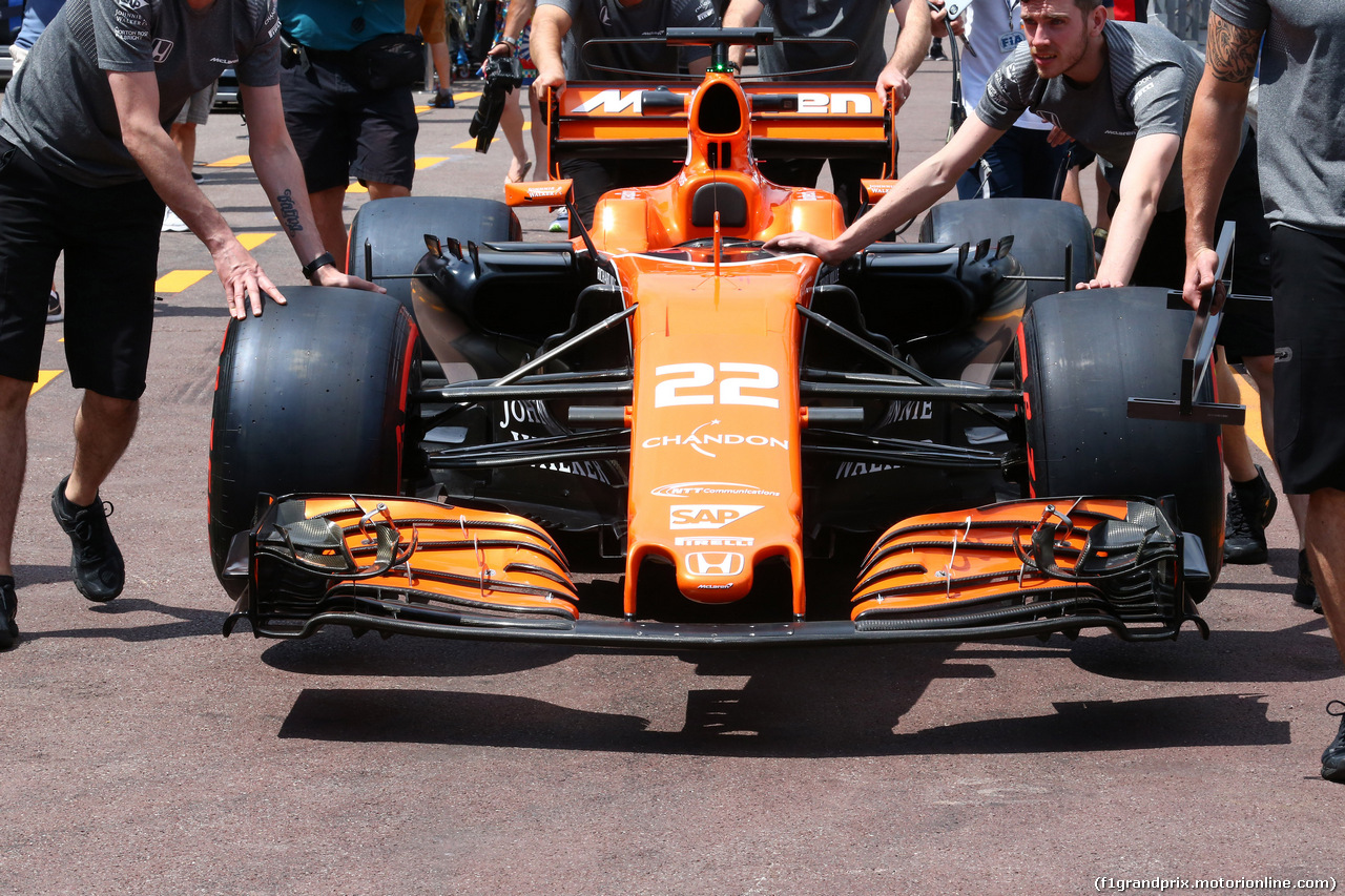 GP MONACO, 24.05.2017 - Jenson Button (GBR) McLaren MCL32