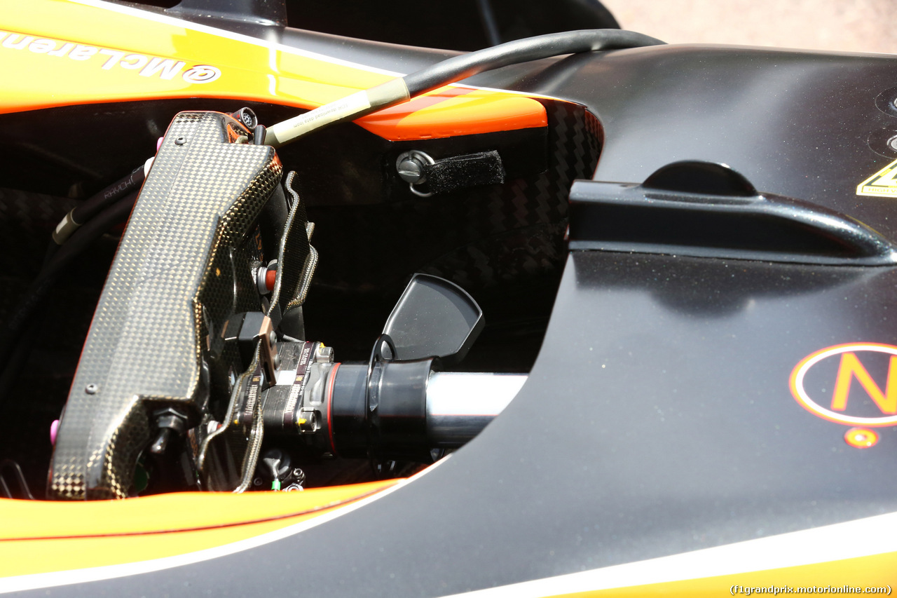 GP MONACO, 24.05.2017 - McLaren MCL32, detail