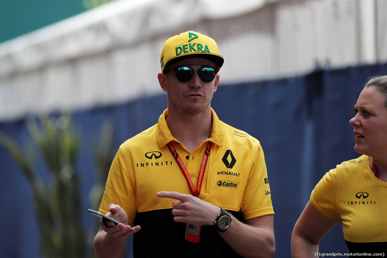 GP MONACO, 24.05.2017 - Nico Hulkenberg (GER) Renault Sport F1 Team RS17