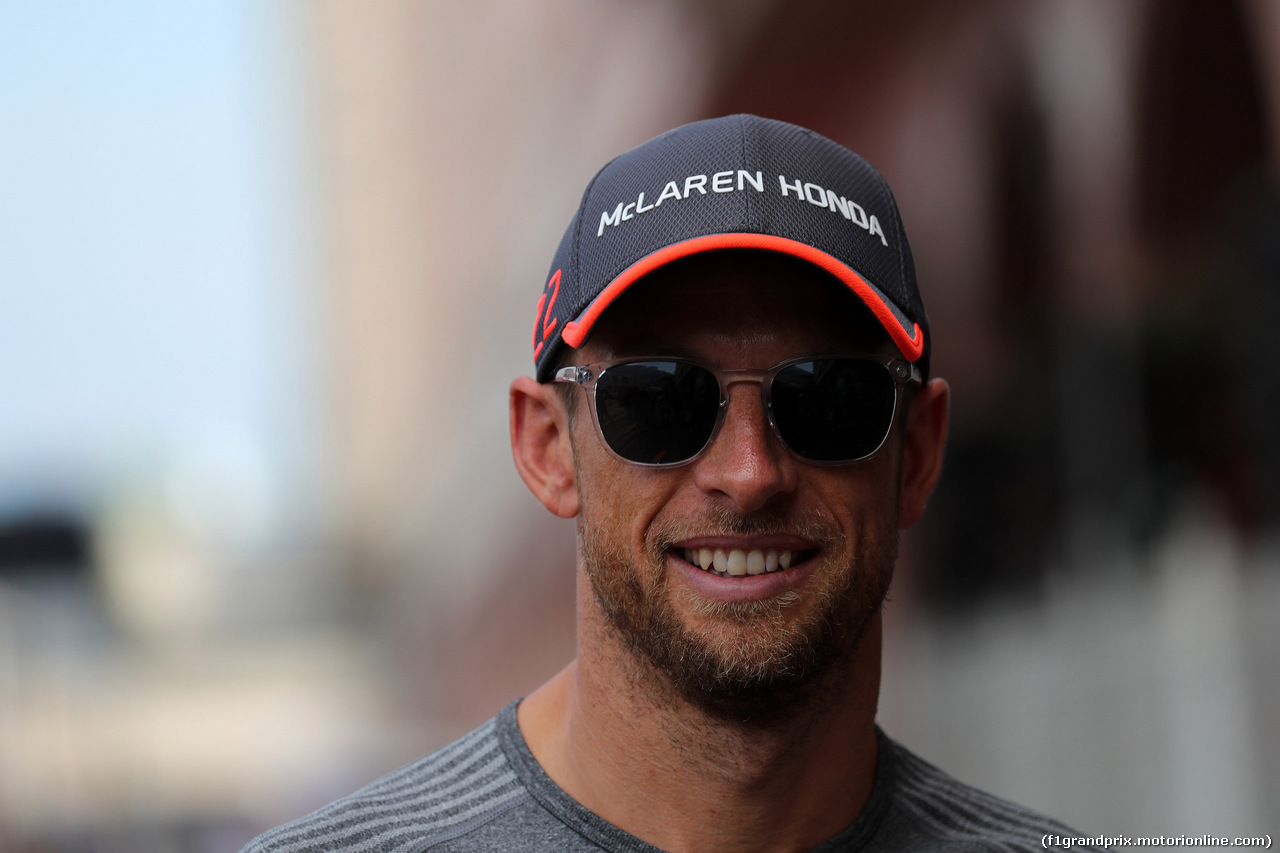 GP MONACO, 24.05.2017 - Jenson Button (GBR) McLaren MCL32