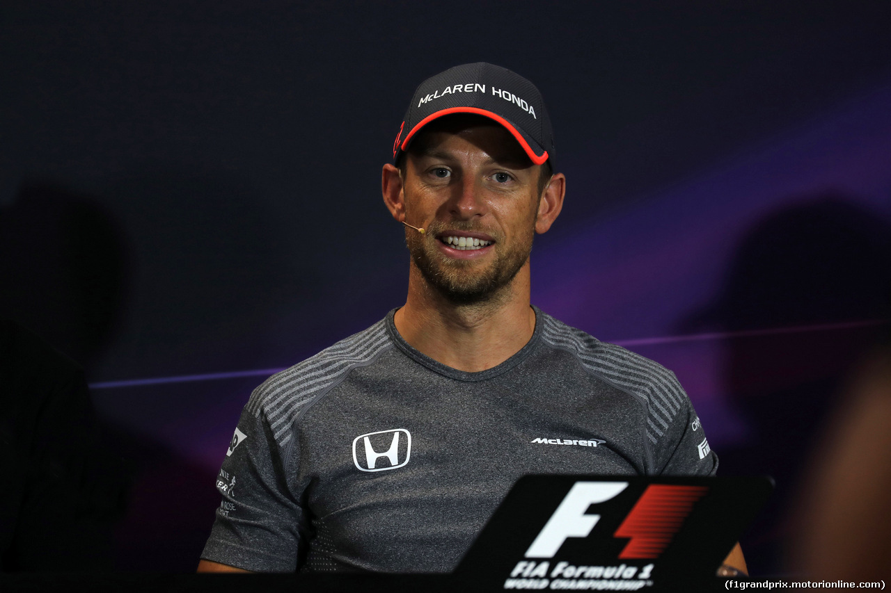 GP MONACO, 24.05.2017 - Conferenza Stampa, Jenson Button (GBR) McLaren MCL32