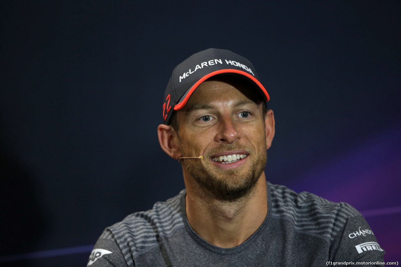 GP MONACO, 24.05.2017 - Conferenza Stampa, Jenson Button (GBR) McLaren MCL32