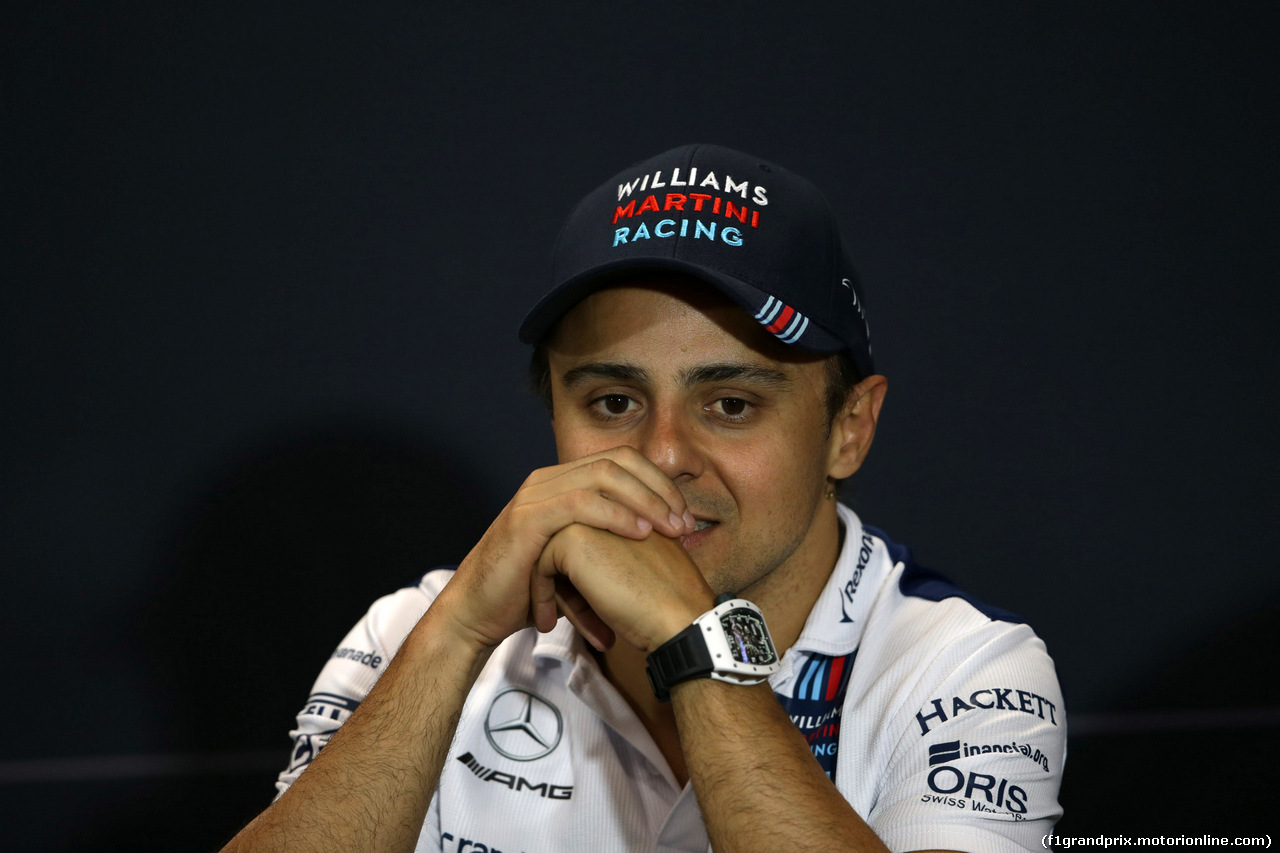 GP MONACO, 24.05.2017 - Conferenza Stampa, Felipe Massa (BRA) Williams FW40