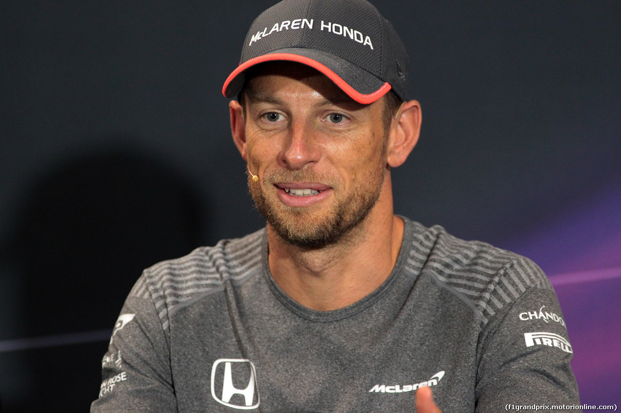 GP MONACO, 24.05.2017 - Conferenza Stampa, Jenson Button (GBR) McLaren MCL32