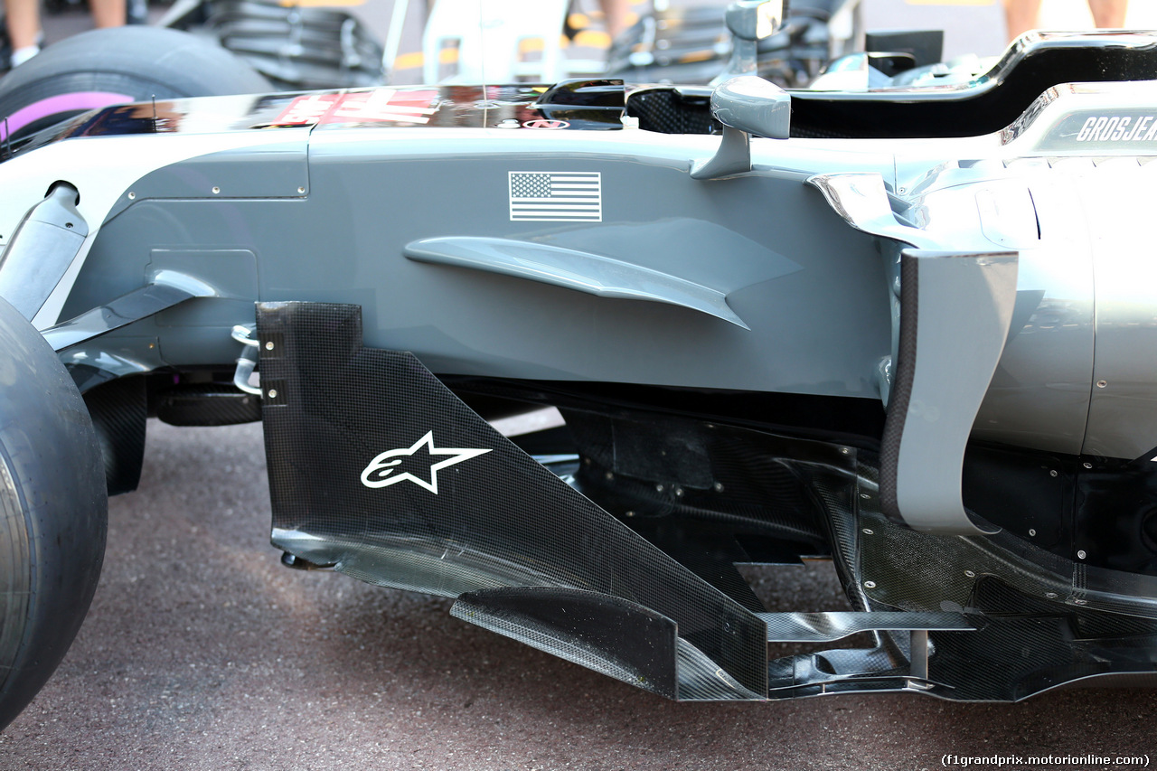 GP MONACO, 24.05.2017 - Haas F1 Team VF-17, detail