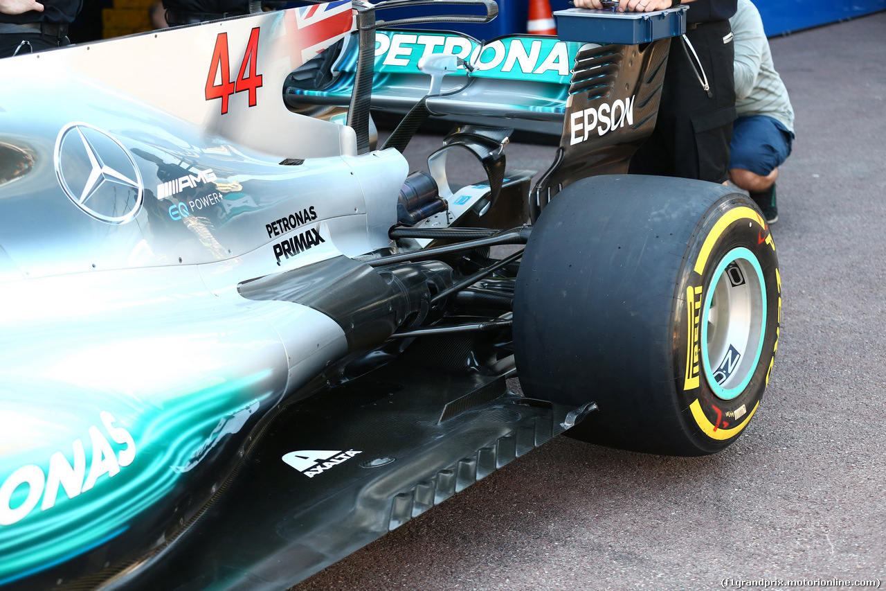 GP MONACO, 24.05.2017 - Mercedes AMG F1 W08, detail