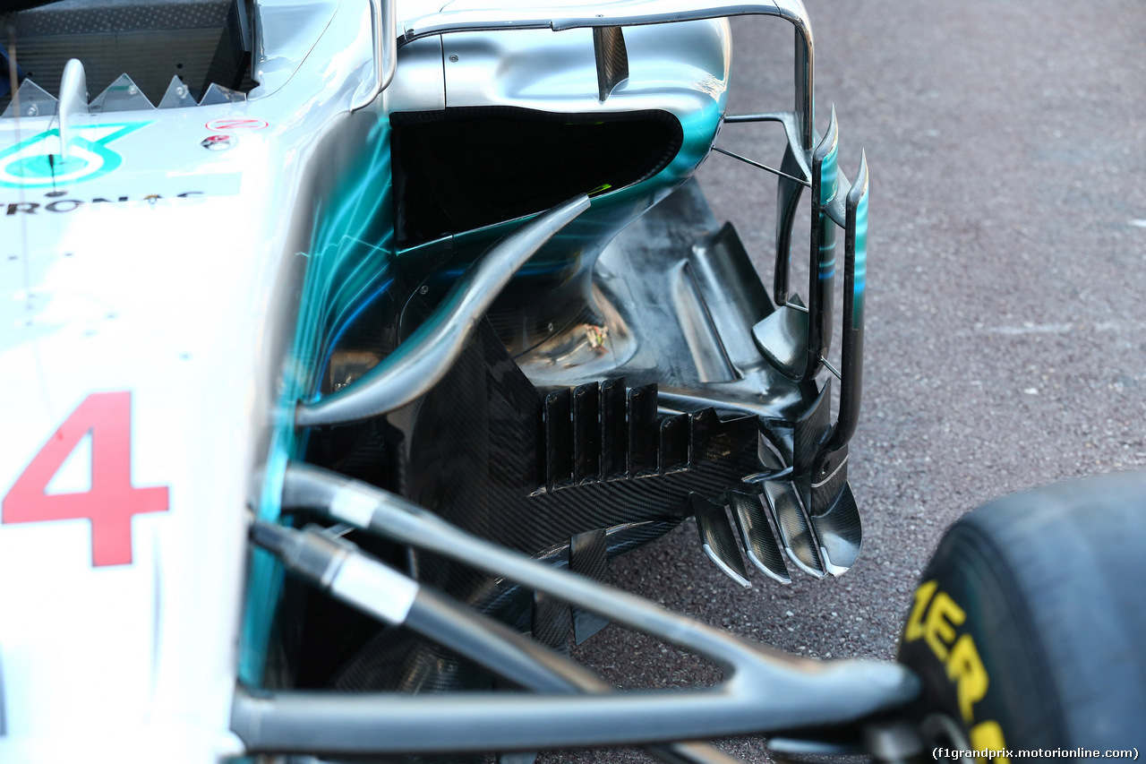 GP MONACO, 24.05.2017 - Mercedes AMG F1 W08, detail