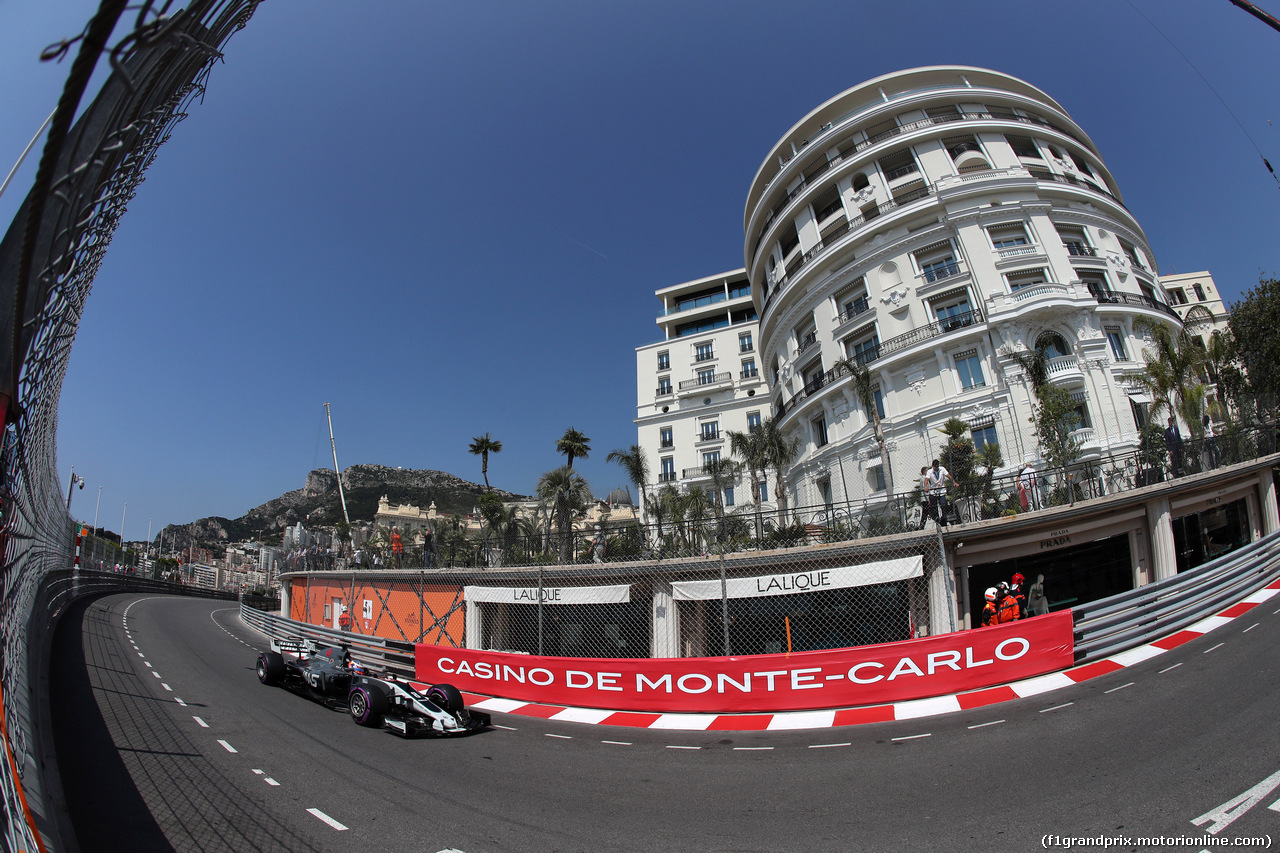 GP MONACO, 27.05.2017 - Prove Libere 3, Romain Grosjean (FRA) Haas F1 Team VF-17
