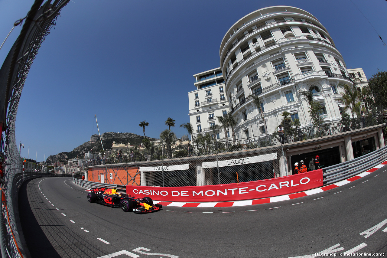 GP MONACO, 27.05.2017 - Prove Libere 3, Max Verstappen (NED) Red Bull Racing RB13
